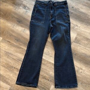 Pilcro Dark Blue Denim Jeans 33